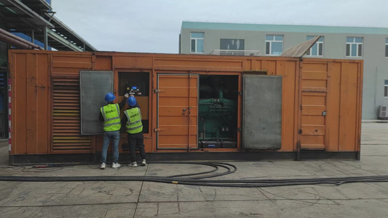 肇源如何检查柴油发电机组的机油油位？